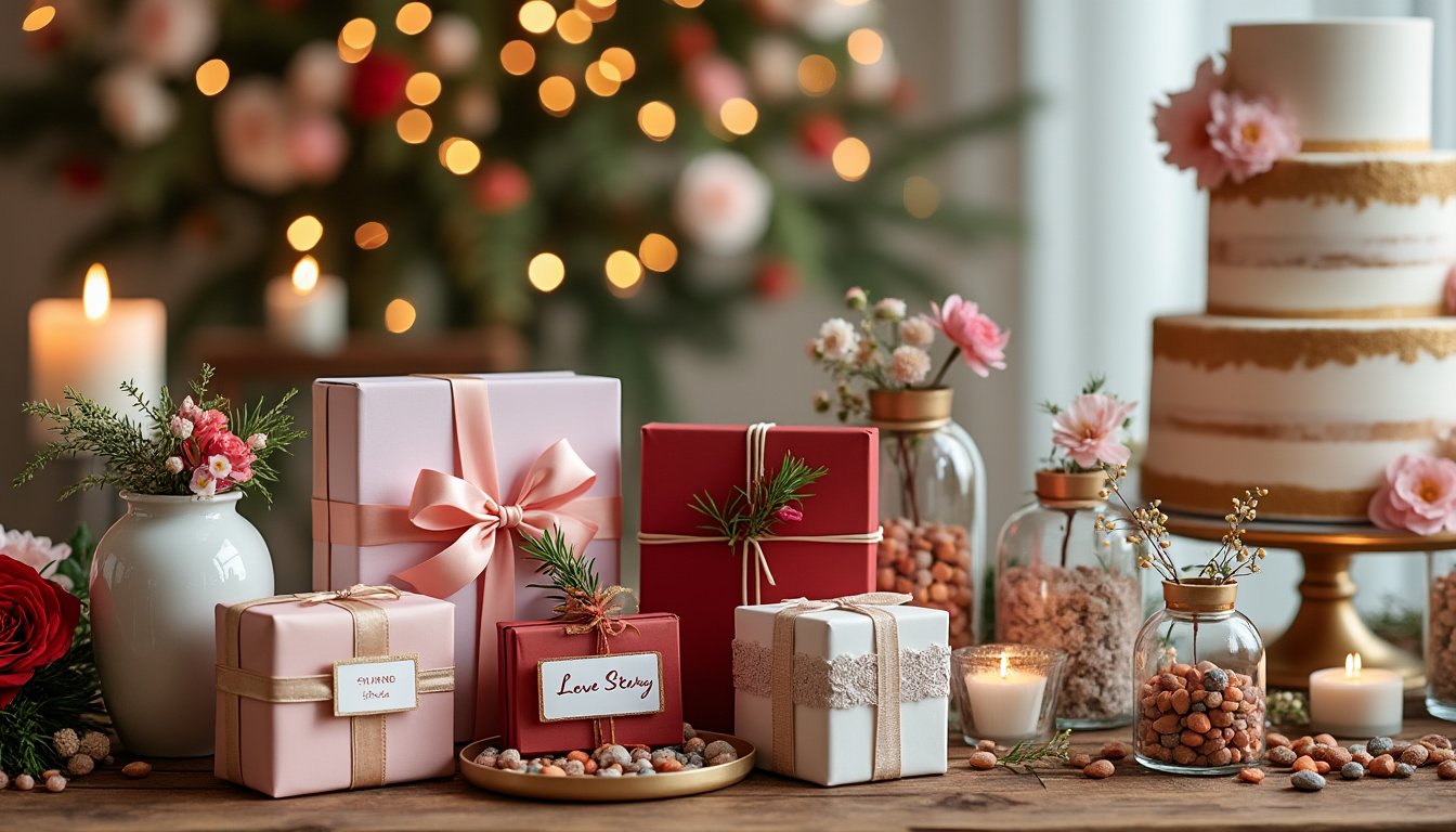 découvrez 20 idées de cadeaux de mariage uniques et mémorables pour célébrer l'amour et rendre ce jour spécial encore plus inoubliable. des suggestions pour tous les budgets et styles, qui raviront les jeunes mariés.