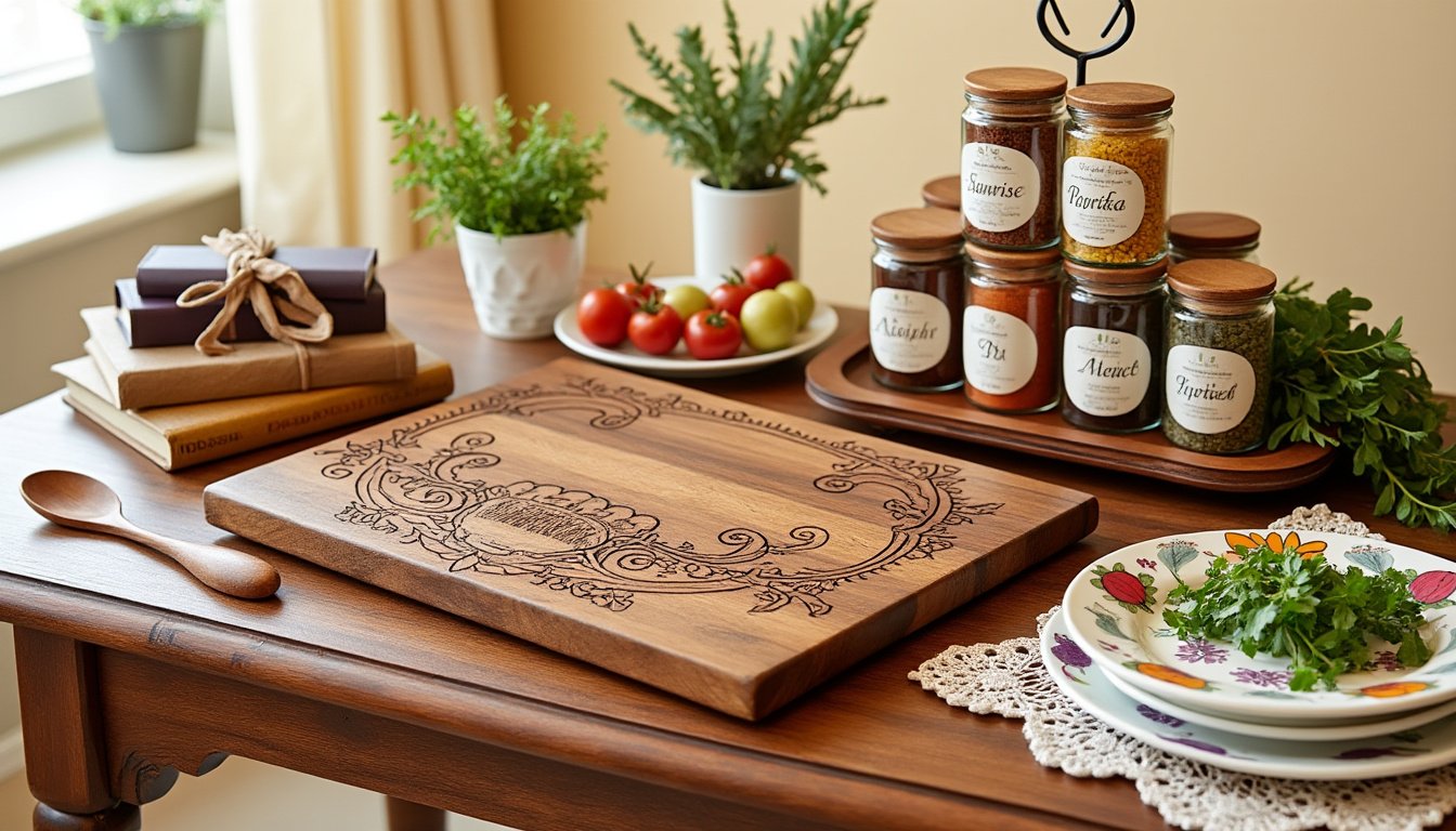 découvrez notre sélection de cadeaux culinaires personnalisés qui ajouteront une touche unique à vos moments gourmands. offrez des produits sur mesure pour faire plaisir à vos proches et rendre chaque occasion inoubliable.