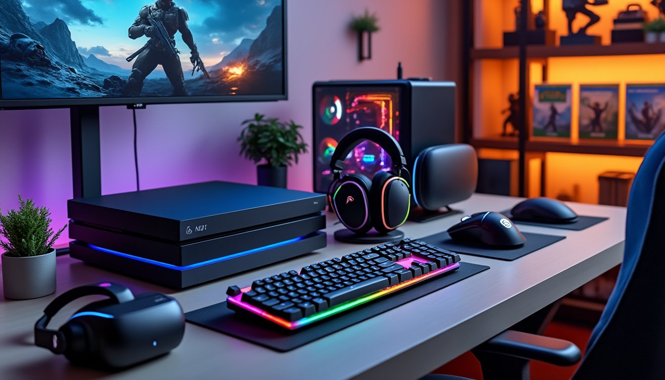 découvrez notre sélection de cadeaux technologiques pour les gamers, incluant les accessoires indispensables et les jeux tendance. offrez à vos proches le meilleur de la technologie et faites de chaque session de jeu un moment inoubliable.
