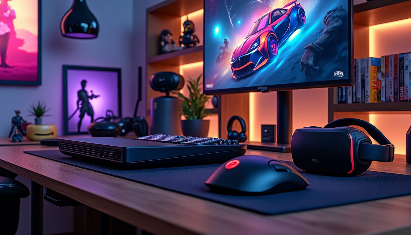 découvrez notre sélection de cadeaux technologiques incontournables pour les gamers ! explorez les accessoires dernier cri et les jeux tendance qui rendront chaque session de jeu inoubliable. offrez le meilleur à vos proches passionnés de jeux vidéo.