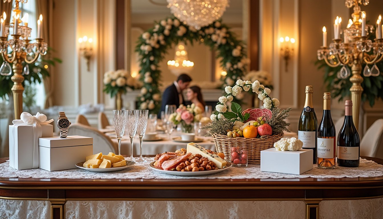 découvrez notre sélection des meilleurs cadeaux de mariage de luxe qui sauront marquer cette occasion spéciale. offrez des moments inoubliables avec des présents raffinés et élégants, adaptés à tous les couples et à leur style unique.