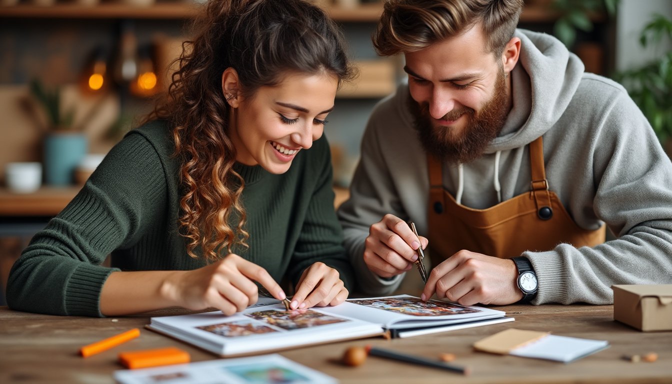 découvrez des idées de cadeaux diy pour couples et créez ensemble des présents uniques et faits main. apportez une touche personnelle à votre amour avec des projets créatifs qui renforcent vos liens.