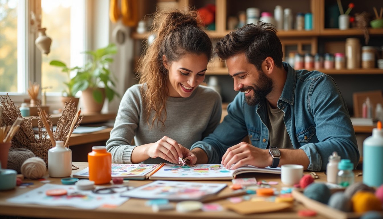 découvrez des idées de cadeaux diy pour couples qui vous permettront de créer ensemble des présents uniques et faits main. renforcez vos liens tout en partageant des moments créatifs et mémorables. inspirez-vous et personnalisez vos réalisations pour des souvenirs inoubliables !