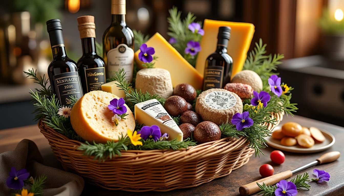 découvrez notre sélection de cadeaux culinaires de luxe alliant gastronomie et raffinement. offrez une expérience sensorielle unique avec des produits d'exception qui raviront les gourmets et les amateurs de belles tables.