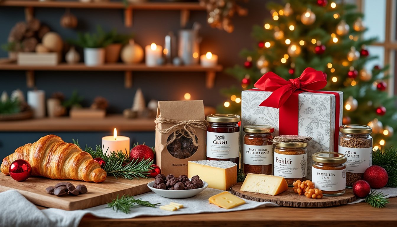 découvrez des cadeaux de noël gourmands, idéals pour les amateurs de saveurs. offrez des délices sucrés et salés qui raviront les papilles de vos proches. faites de cette saison festive un moment savoureux et inoubliable !