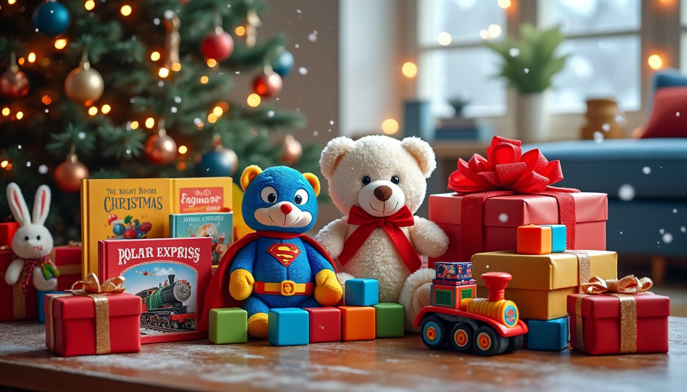 découvrez notre sélection de cadeaux de noël pour enfants : jouets amusants, livres captivants et surprises enchantées qui émerveilleront vos petits. trouvez le cadeau parfait pour faire briller les yeux des enfants ce noël !