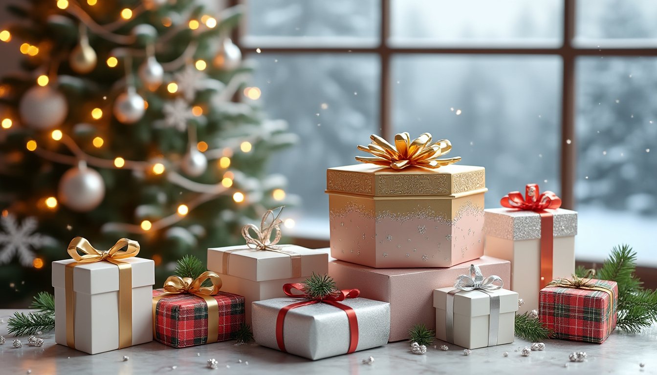 découvrez notre sélection raffinée de cadeaux de noël pour femme, alliant élégance et attention. faites plaisir à vos proches avec des idées uniques et chics qui sauront les émerveiller et leur apporter joie en cette saison festive.