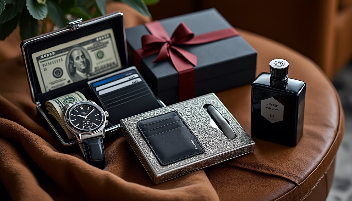 découvrez notre sélection exclusive de cadeaux de luxe pour lui, regroupant des incontournables qui sauront marquer chaque occasion. offrez l'élégance et le raffinement à travers des choix uniques qui feront sensation.