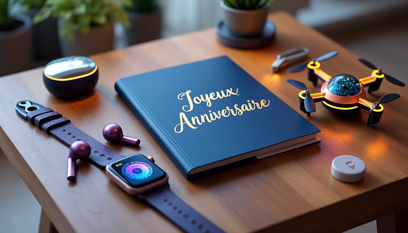 découvrez notre sélection de cadeaux high-tech pour anniversaires qui vont impressionner tous vos proches. trouvez des gadgets innovants et tendance pour faire plaisir à coup sûr !