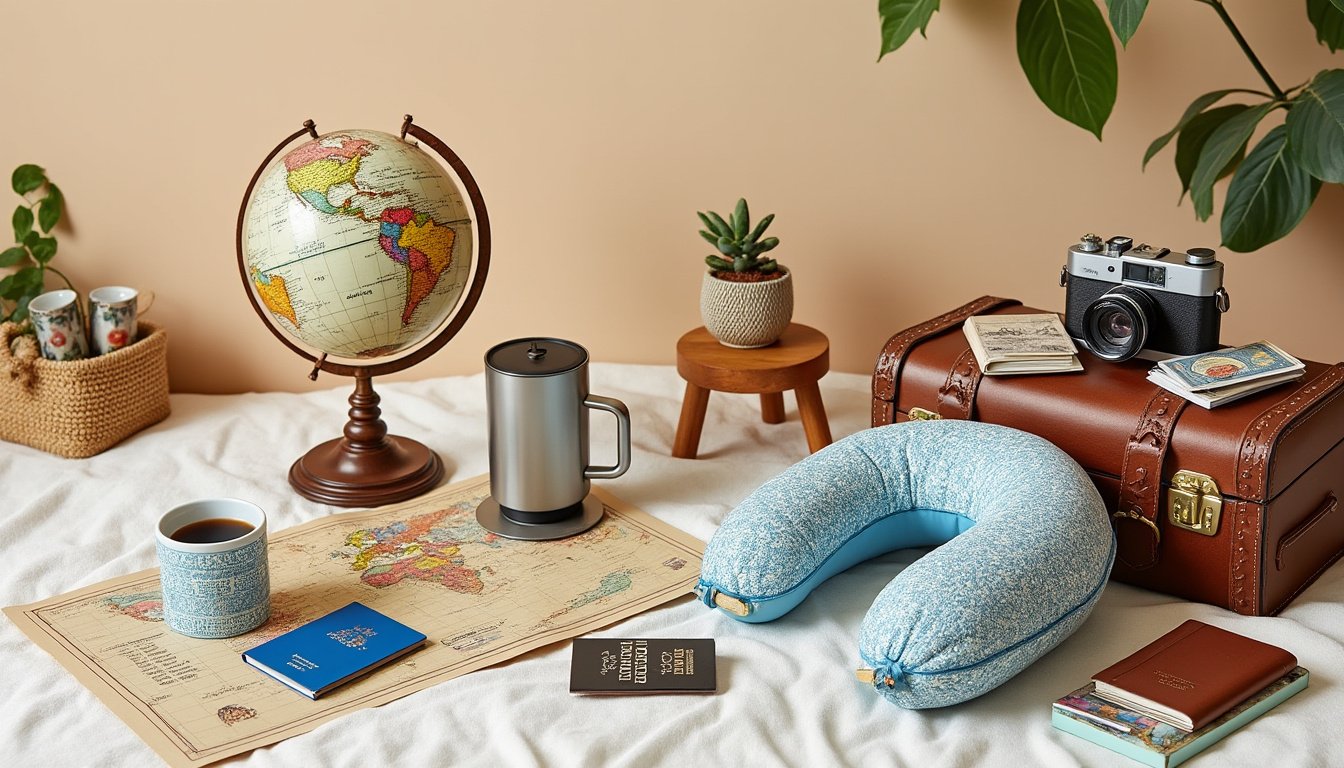 Cadeaux insolites pour voyageurs : des surprises uniques à emporter