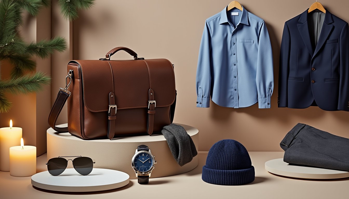 découvrez notre sélection de cadeaux mode pour lui : des accessoires élégants et des vêtements tendance qui sauront ravir toutes les occasions. offrez-lui le style qu'il mérite avec des choix modernes et raffinés.