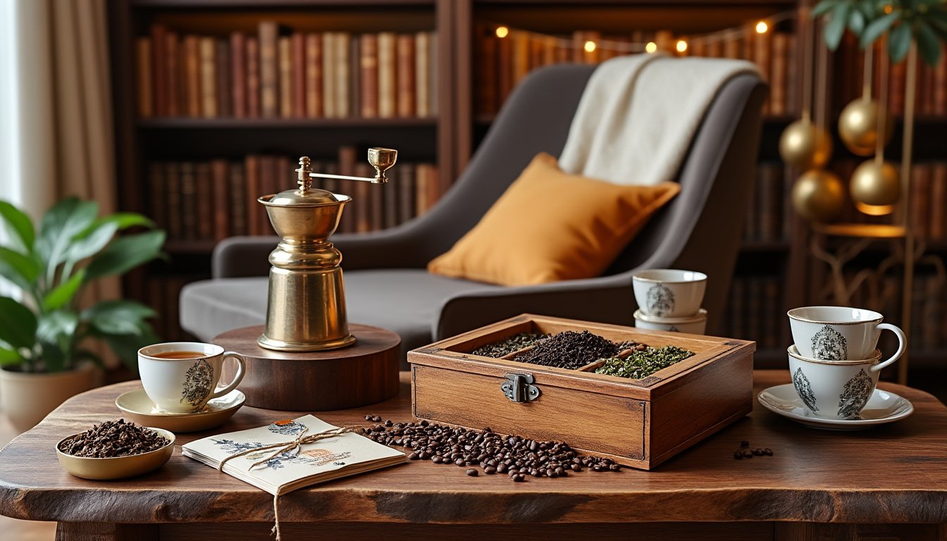 découvrez des idées raffinées de cadeaux pour les passionnés de café et de thé. offrez des expériences gustatives uniques avec notre sélection d'accessoires et d'articles de qualité qui raviront les amateurs de ces boissons chaleureuses.