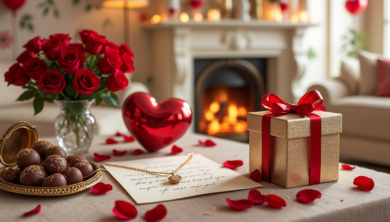 découvrez les meilleures idées de cadeaux pour elle à l'occasion de la saint-valentin. surprenez la femme de votre vie avec des présents délicats, originaux et romantiques qui feront chavirer son cœur. trouvez l'inspiration pour une célébration inoubliable de votre amour!