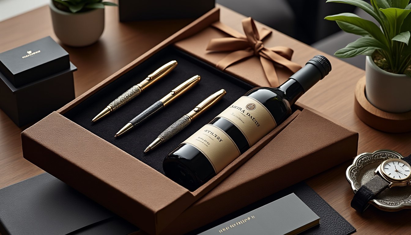 découvrez notre sélection de cadeaux professionnels de luxe, parfaits pour marquer les esprits et renforcer vos relations d'affaires. offrez des présents prestigieux qui allient élégance et raffinement, et faites de chaque occasion un moment inoubliable.