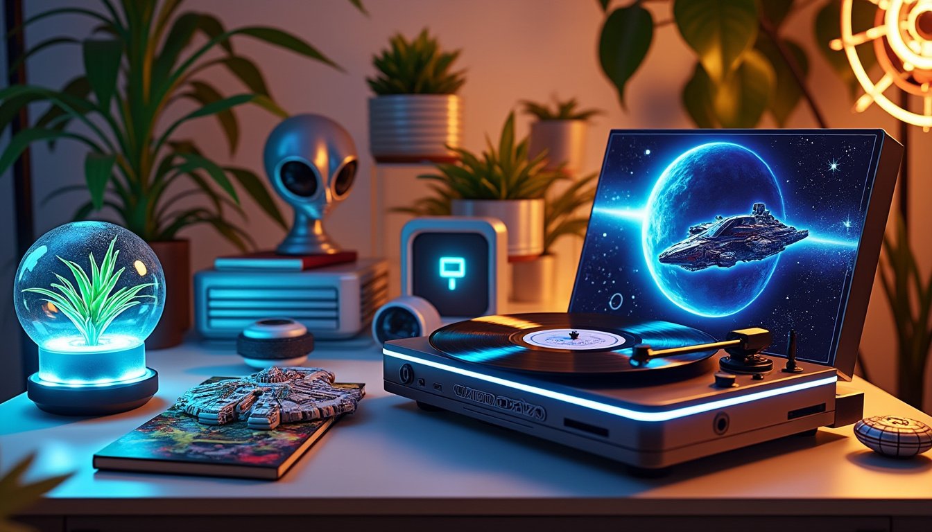 découvrez notre sélection des 10 cadeaux les plus insolites pour surprendre et enchanter les passionnés de science-fiction. idées originales, gadgets futuristes et objets cultes, trouvez le présent parfait pour chaque fan de l'imaginaire.
