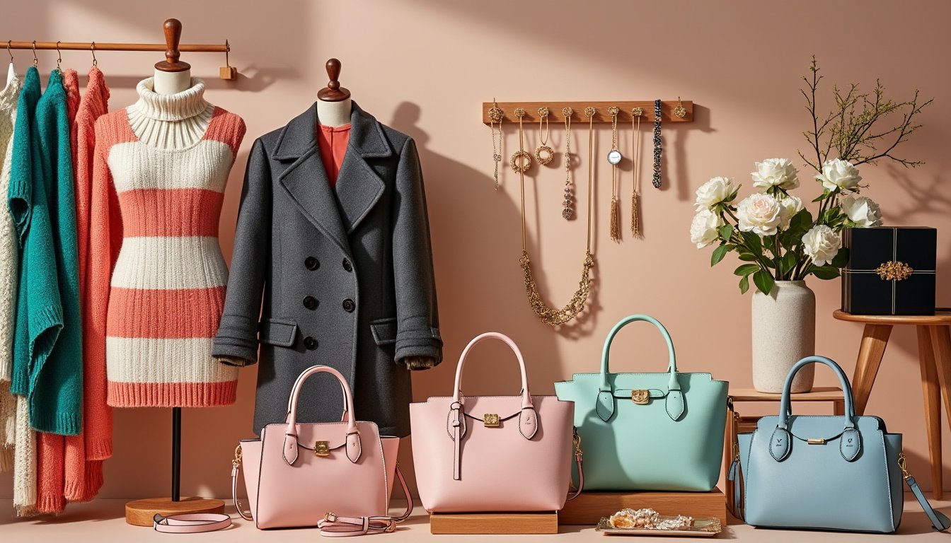 découvrez notre sélection de cadeaux mode pour elle, incluant des sacs à la mode, des accessoires chic et des vêtements tendance. trouvez le présent idéal pour faire plaisir à la femme de votre vie et lui offrir une touche d'élégance et de style!