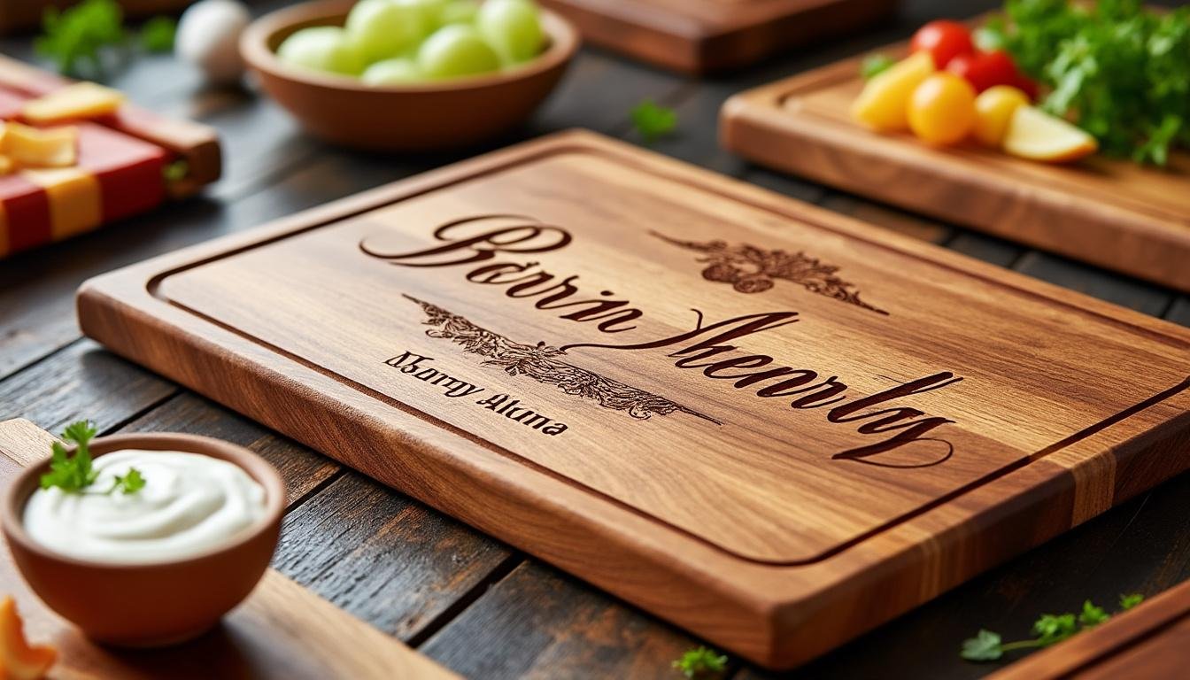Quelles planches apéro gravées personnaliser pour offrir ?