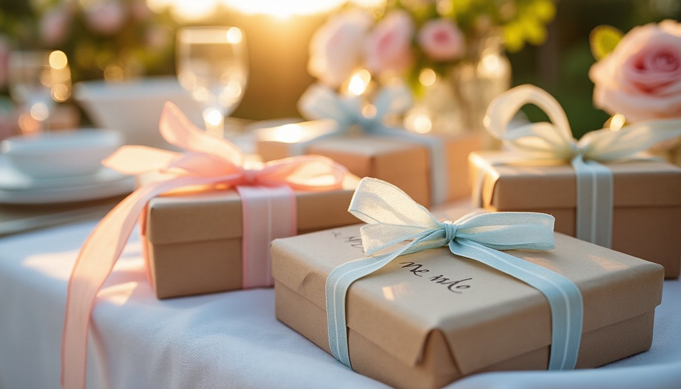 découvrez des idées de cadeaux de mariage au message discret qui touchent vraiment les mariés, et apprenez quels présents sentimentaux ils choisissent de conserver au fil des années.