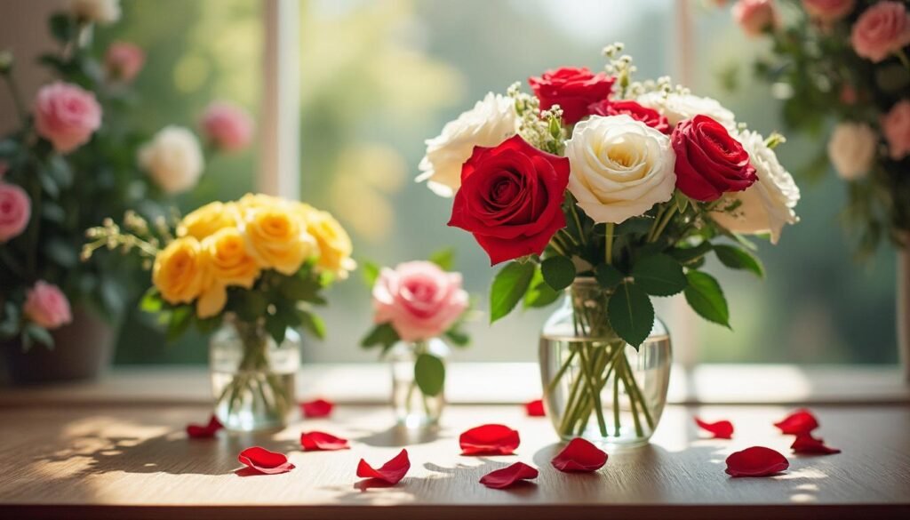 découvrez quelle couleur de rose choisir en fonction de l'occasion pour transmettre le message parfait avec élégance et émotion.